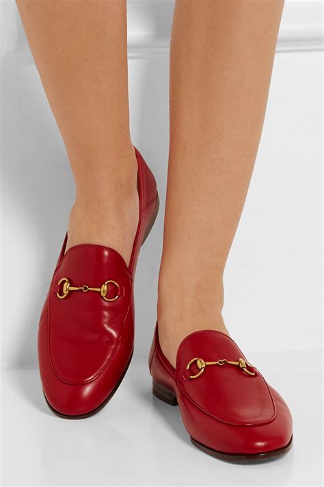 gucci bottoms mens|Gucci red loafers for women.